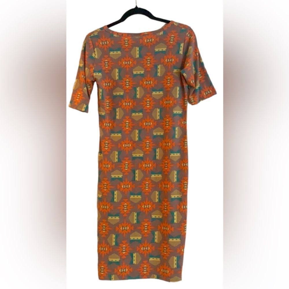 LuLaRoe Dress Multi color print Size Small.